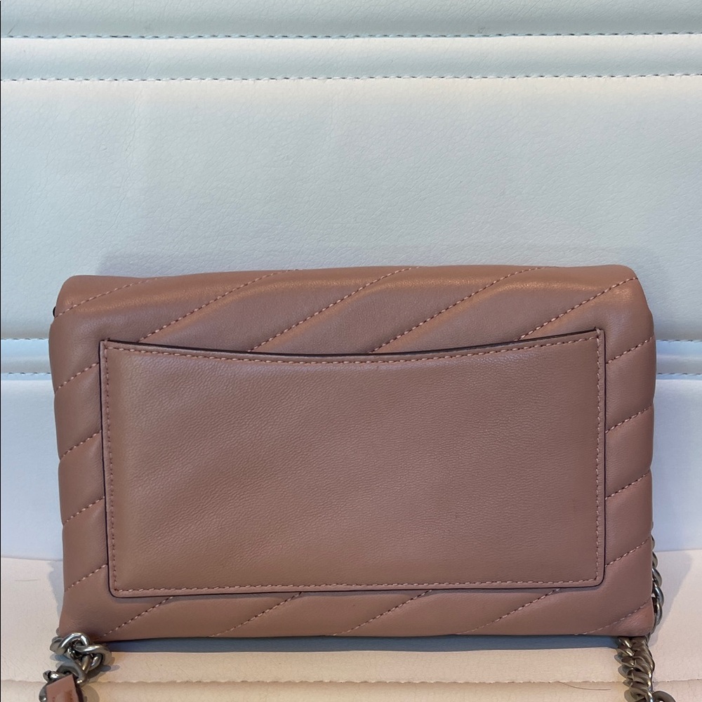 Tory Burch Pink Crossbody Bag with Jewel Accents - Picture 5 of 9